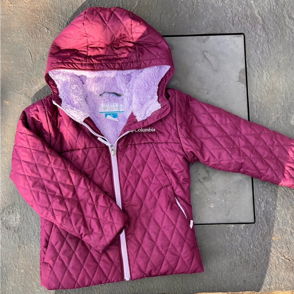 SOLD!! Girls Columbia Bella Plush jacke